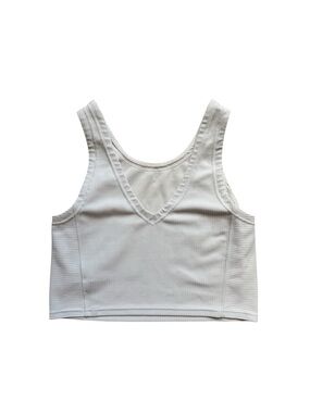 Lululemon Ribbed Crop Tank Top size 8